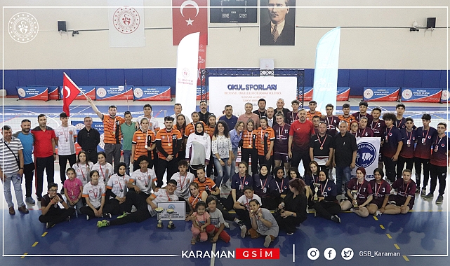 Okul Sporları Oturarak Voleybol'da Karaman Başarısı!